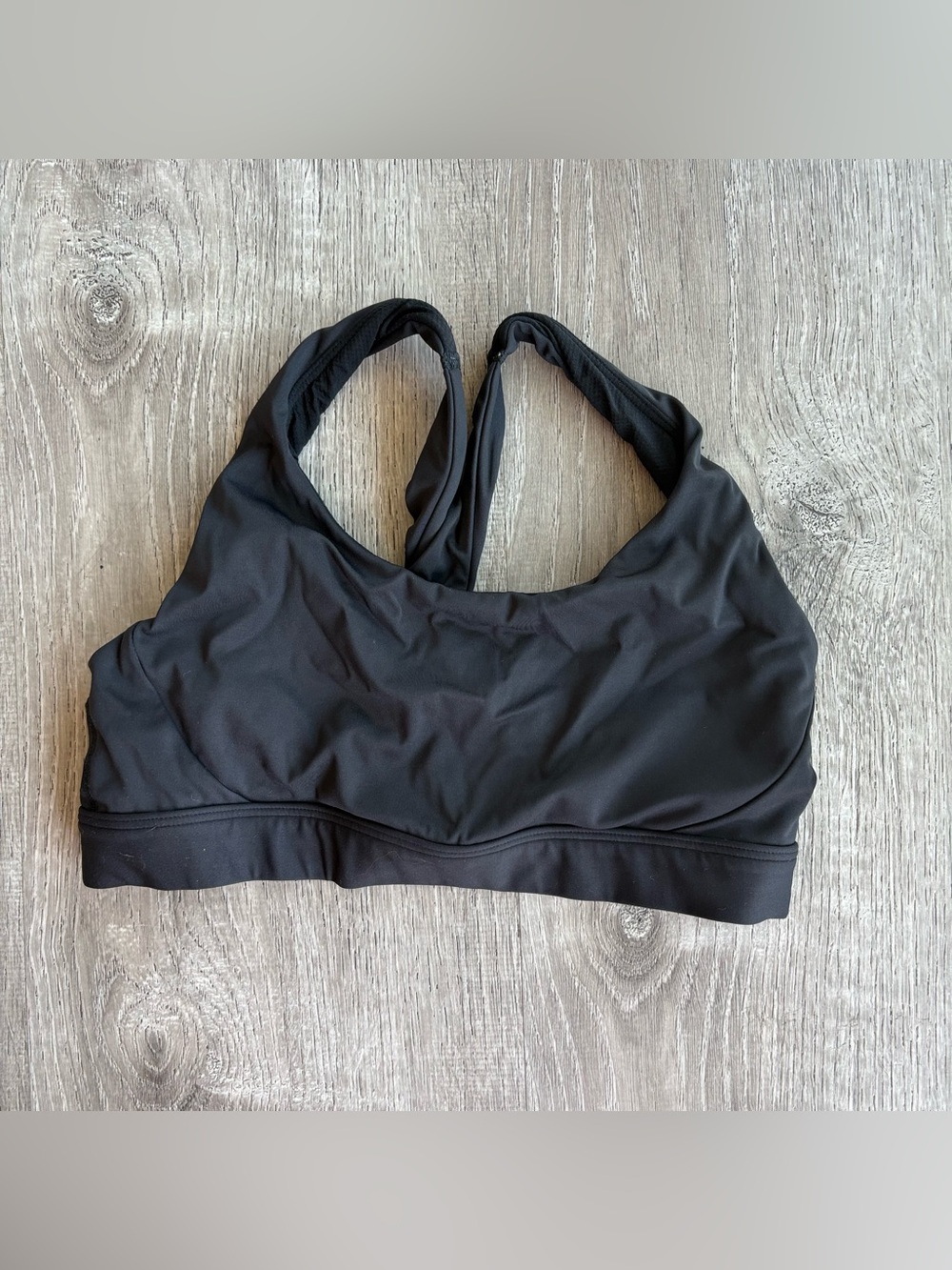 Athleta Black Women's Sports Bra - Comfortable Support